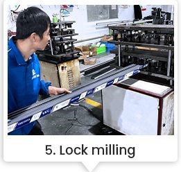 5 Lock milling 5 Lock milling