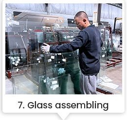 7 Glass assembling 7 Glass assembling